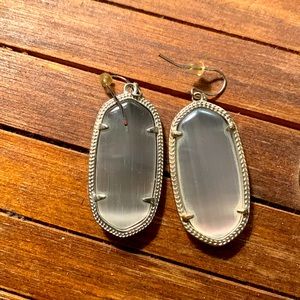 Silver Kendra Scott Earrings